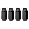 McGard Hex Lug Nut (Cone Seat) M14X1.5 / 22mm Hex / 1.945in. Length (4-Pack) - Black - Jerry's Rodz