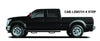 N-Fab Nerf Step 07-13 Chevy-GMC 2500/3500 07-10 1500 Ext. Cab - Tex. Black - Cab Length - 3in - Jerry's Rodz