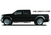 N-Fab Nerf Step 07-13 Chevy-GMC 2500/3500 07-10 1500 Ext. Cab - Tex. Black - Cab Length - 3in - Jerry's Rodz