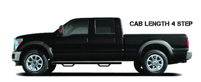 N-Fab Nerf Step 09-14 Ford F-150/Raptor/Lobo SuperCab - Tex. Black - Cab Length - 3in - Jerry's Rodz