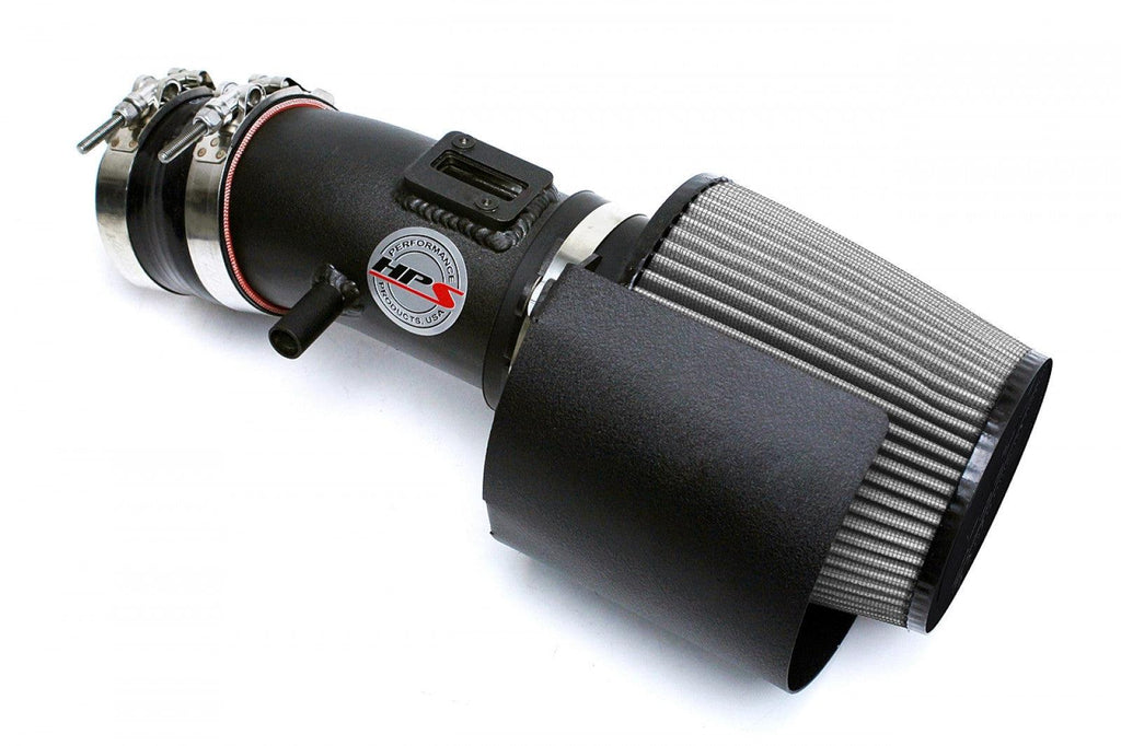 HPS Performance Black Shortram Air Intake Kit for 09-17 Nissan Maxima V6 3.5L