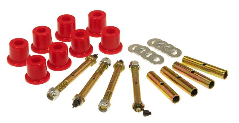 Prothane 76-86 Jeep CJ5/7/8 Front Shackle Bushings - Red - Jerry's Rodz