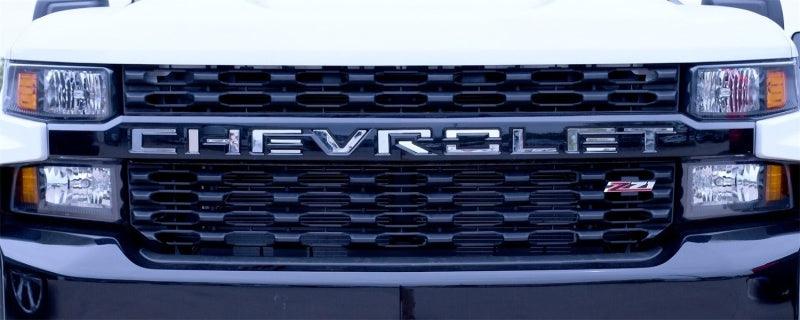 Putco 19-20 Chevy Silverado LD - Grille Letters - Stainless Steel Chevrolet Letters - Jerry's Rodz