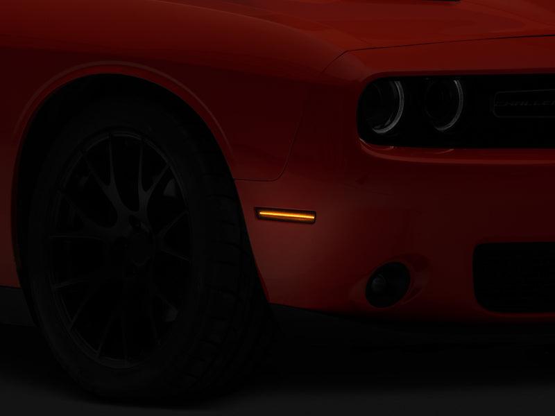 Raxiom 15-22 Challenger Excluding Widebody Axial Series LED Side Marker Lights (Smoked) - Jerry's Rodz