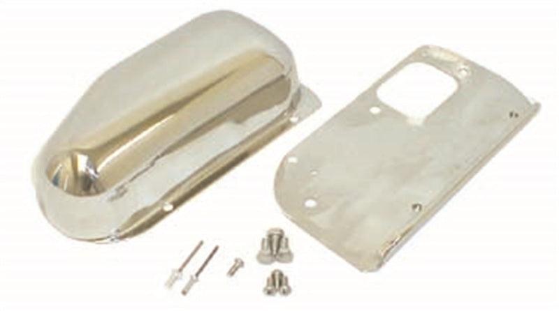 Rugged Ridge 76-86 Jeep CJ Stainless Steel Wiper Motor Cover Kit - Jerry's Rodz