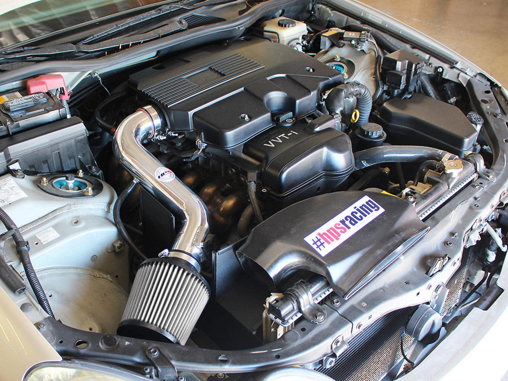HPS Performance Polish Cold Air Intake Kit for 01-05 Lexus GS300 3.0L