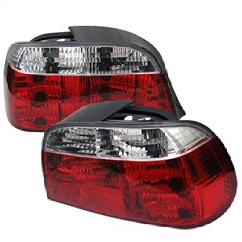 Spyder BMW E38 7-Series 95-01 Crystal Tail Lights Red Clear ALT-YD-BE3895-RC - Jerry's Rodz