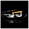 Spyder BMW F30 3 Series 4Dr LED Projector Headlights Chrome PRO-JH-BF3012H-4D-LED-C - Jerry's Rodz