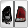 Spyder Chrysler 300C 08-10 V2 Light Bar LED Tail Lights - Red Clear ALT-YD-C308V2-LED-RC - Jerry's Rodz