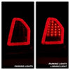 Spyder Chrysler 300C 08-10 V2 Light Bar LED Tail Lights - Red Clear ALT-YD-C308V2-LED-RC - Jerry's Rodz