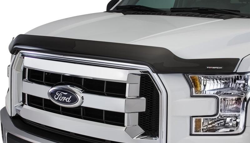 Stampede 2009-2014 Ford F-150 Excludes Raptor Model Vigilante Premium Hood Protector - Smoke - Jerry's Rodz