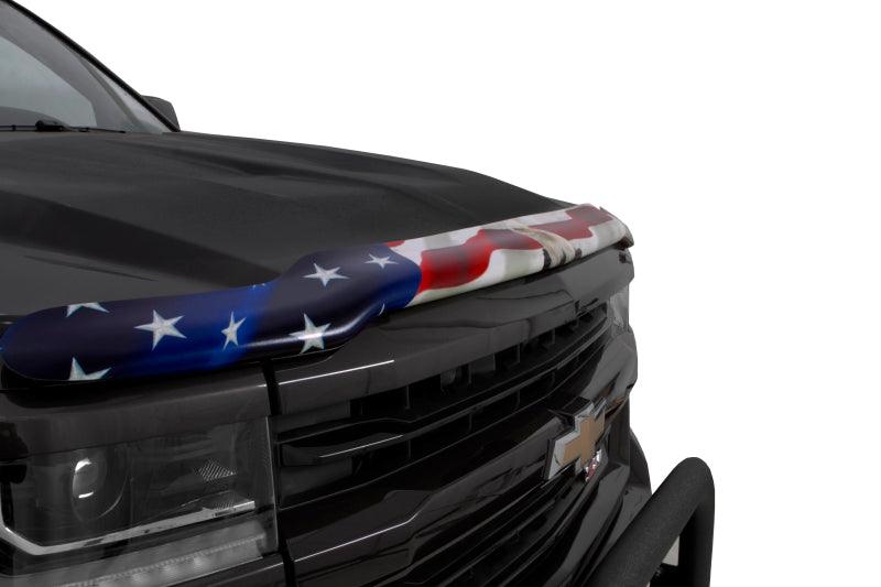 Stampede 2014-2015 Chevy Silverado 1500 Vigilante Premium Hood Protector - Flag - Jerry's Rodz