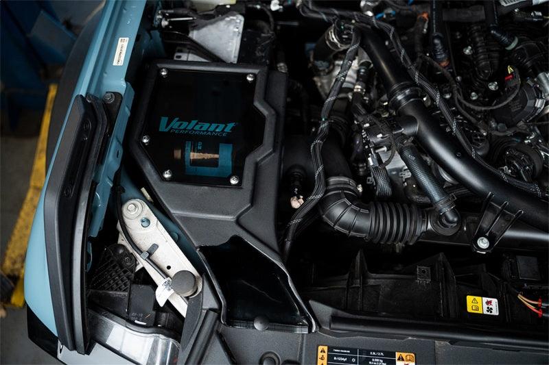 Volant 21-22 Ford Bronco 2.7L Closed Box Air Intake With PowerCore Filter - Jerry's Rodz