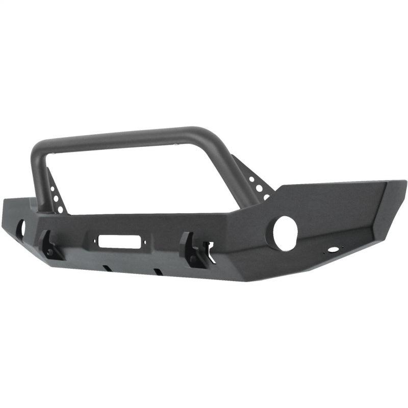 Westin 18-19 Jeep Wrangler JL WJ2 Full Width Front Bumper w/Bull Bar Textured Black - Jerry's Rodz