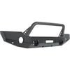 Westin 18-19 Jeep Wrangler JL WJ2 Full Width Front Bumper w/Bull Bar Textured Black - Jerry's Rodz