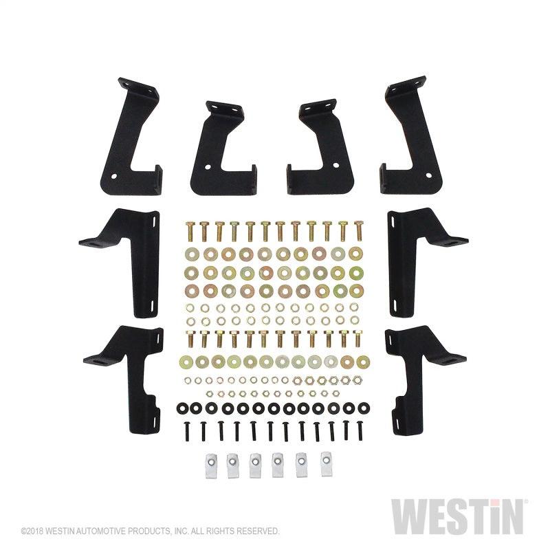 Westin 18-20 Jeep Wrangler JL 2DR HDX Drop Nerf Step Bars - Textured Black - Jerry's Rodz