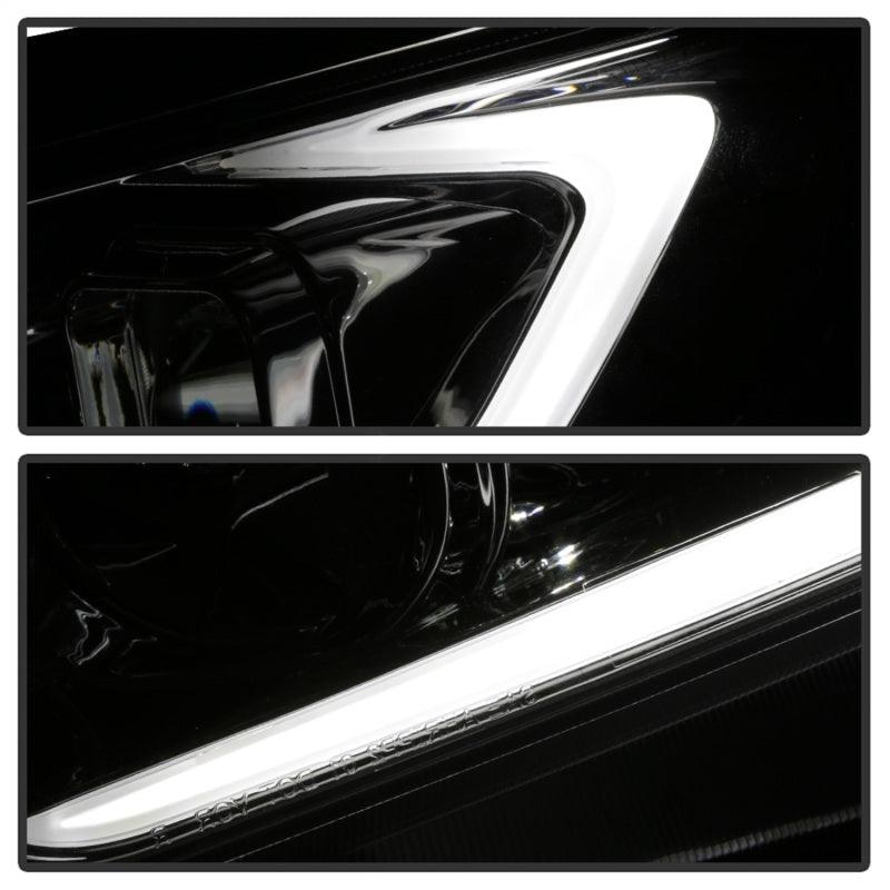 xTune 09-14 Acura TSX Projector Headlights - Light Bar DRL - Chrome (PRO-JH-ATSX09-LB-C) - Jerry's Rodz