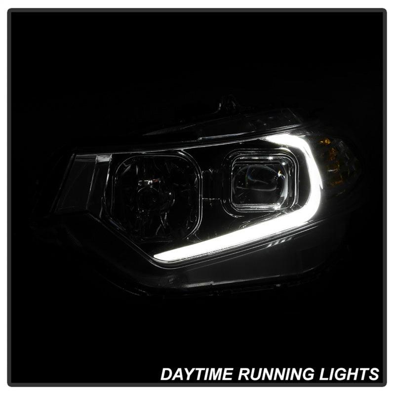 xTune 09-14 Acura TSX Projector Headlights - Light Bar DRL - Chrome (PRO-JH-ATSX09-LB-C) - Jerry's Rodz