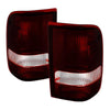 Xtune Ford Ranger 93-97 OE Style Tail Lights Red Smoked ALT-JH-FR93-OE-RSM - Jerry's Rodz