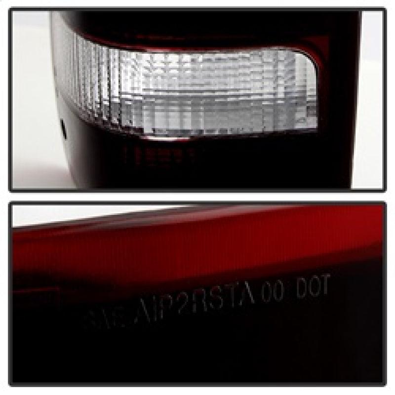 Xtune Ford Ranger 93-97 OE Style Tail Lights Red Smoked ALT-JH-FR93-OE-RSM - Jerry's Rodz